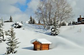 sneeuwdump Alpen