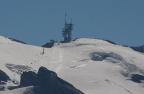 Het bergstation op de Titles - gezien vanuit Engelberg.