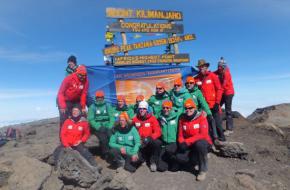 Getransplanteerden op top Kilimanjaro