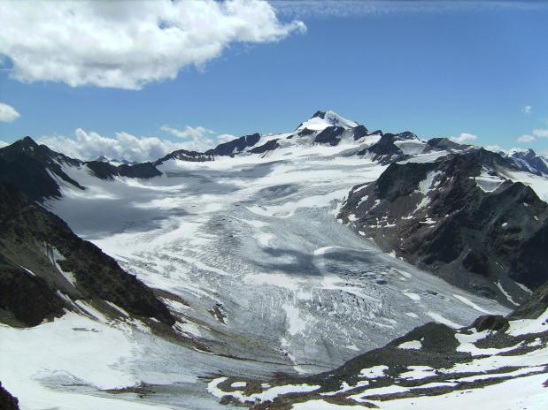 Wildspitze is de hoogste berg van Tirol