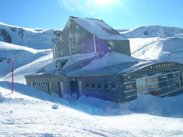 Hoogste hutten van de alpen theodulhutte