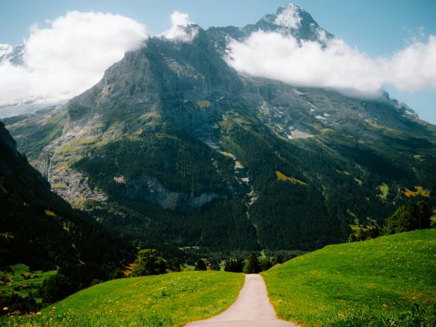 Eiger Trail in Zwitserland 