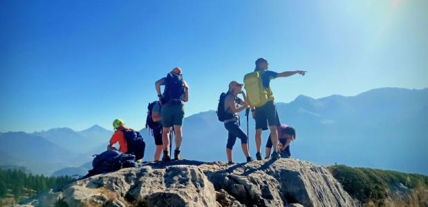 bergwandelen groepsreis