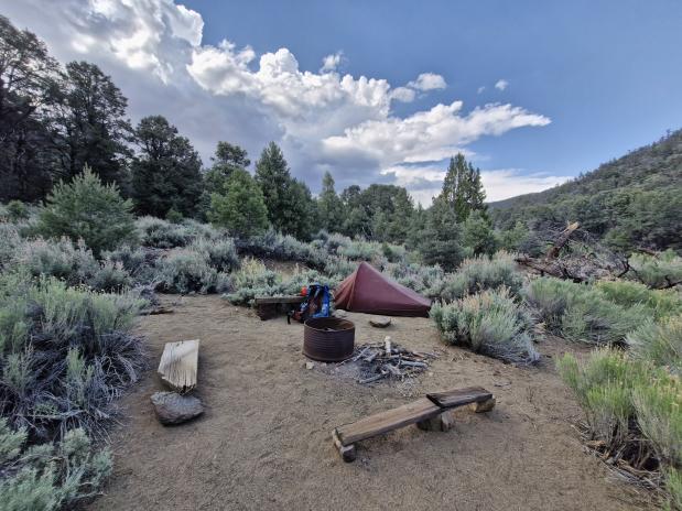 wandelen over de PCT