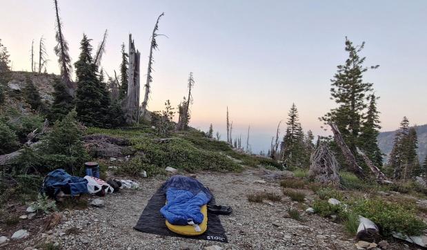 cowboy camp langs de pacific crest trail