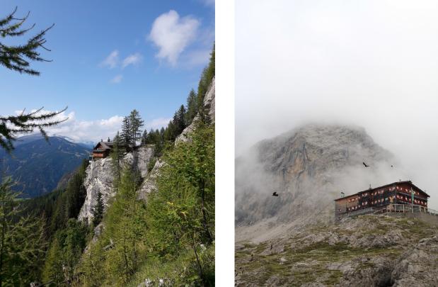 Dolomitenhütte en Karlsbaderhütte in Ost Tirol Oostenrijk