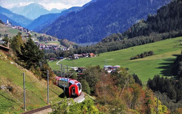 Openbaar vervoer Alpen