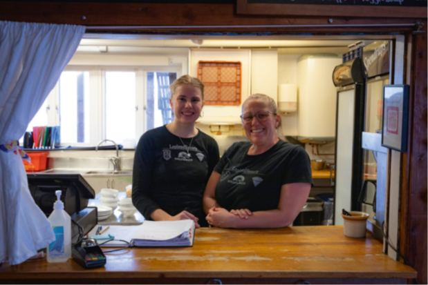 Door de vlammende bossen van Abisco